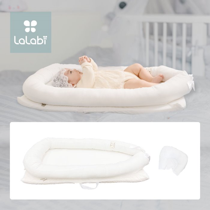 라라비 보트침대 아기 유아 신생아 휴대용 침대 스윙바운서